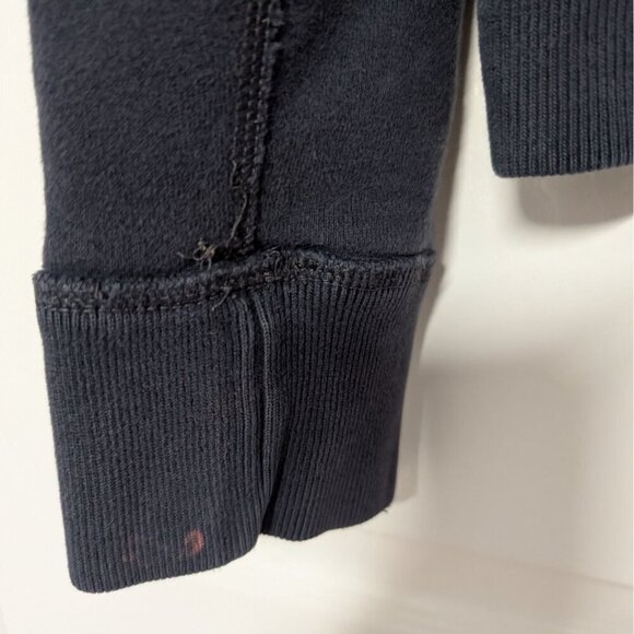 Abercrombie Fitch Indian Head Muscle Hoodie Kids Size XL Blue Hooded Sweatshirt - Picture 5 of 13